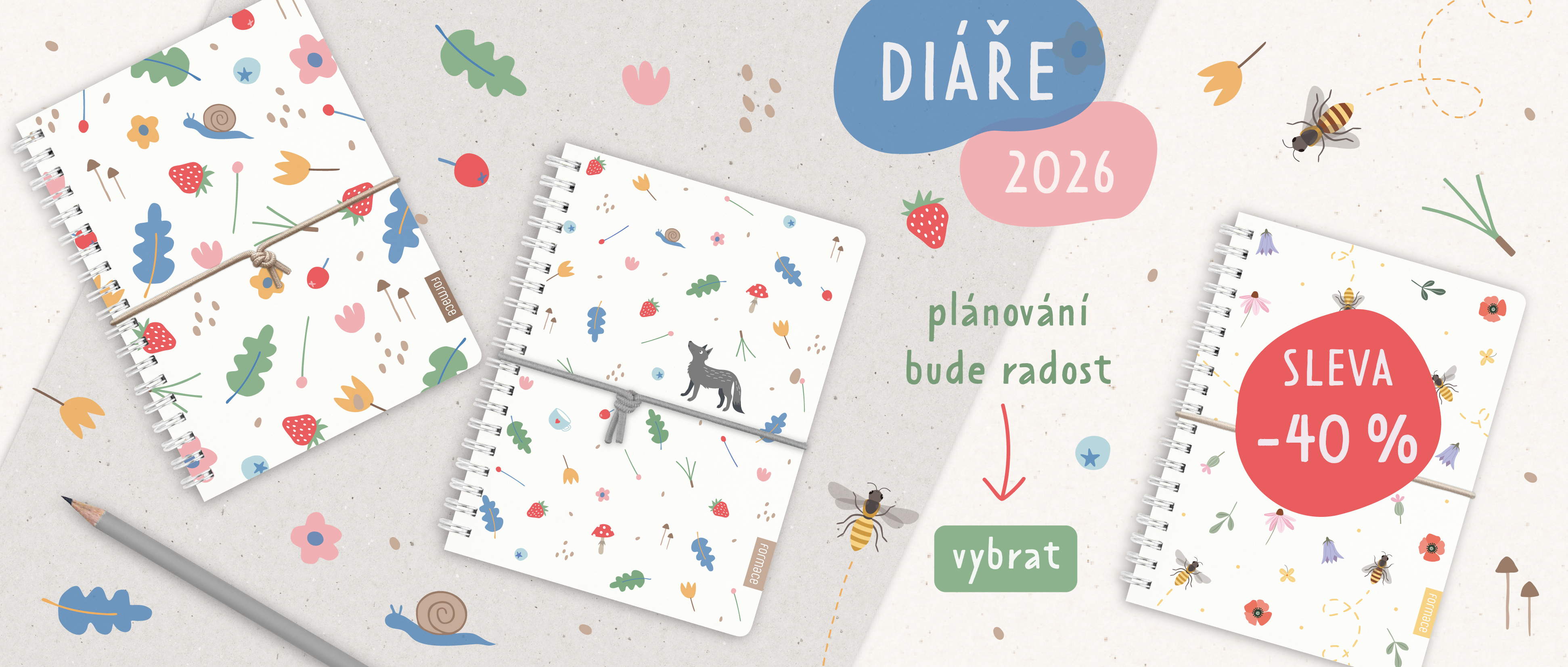 týdenní diáře 2026